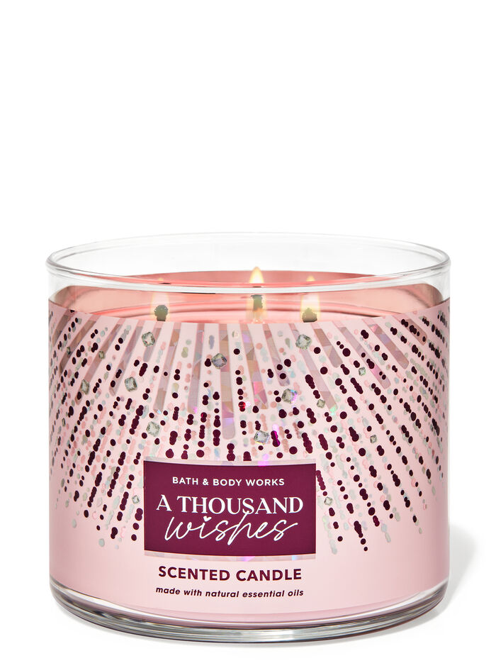 A Thousand Wishes fragranza Candela a 3 stoppini