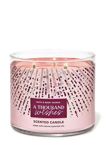 A Thousand Wishes fragrance 3-Wick Candle