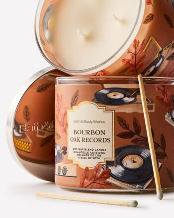 Bourbon Oak Records CANDELE/Tutte le Candele Bath & Body Works2
