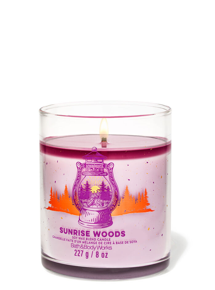 Sunrise Woods Home Fragrance/Candles/1-wick candles Bath & Body Works