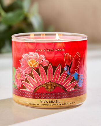 Viva Brazil CANDELE/Tutte le Candele/Candela a Tre Stoppini Bath & Body Works4