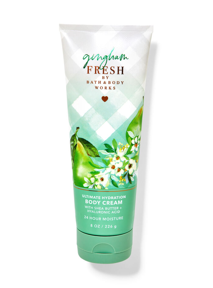Gingham Fresh body care moisturizers body cream Bath & Body Works