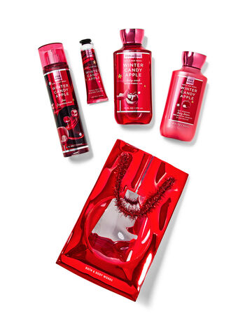Winter Candy Apple PRODOTTI PER IL CORPO/Set regalo/Cofanetti Corpo Bath & Body Works1