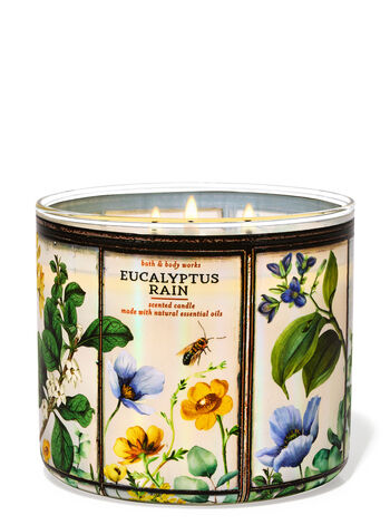 Eucalyptus Rain Home Fragrance/Candles/3-wick candles Bath & Body Works1