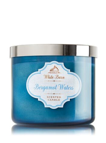 Bergamot Waters fragranza 3-Wick Candle