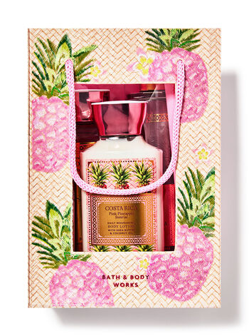 Pink Pineapple Sunrise PRODOTTI PER IL CORPO/Set regalo/Cofanetti Corpo Bath & Body Works2