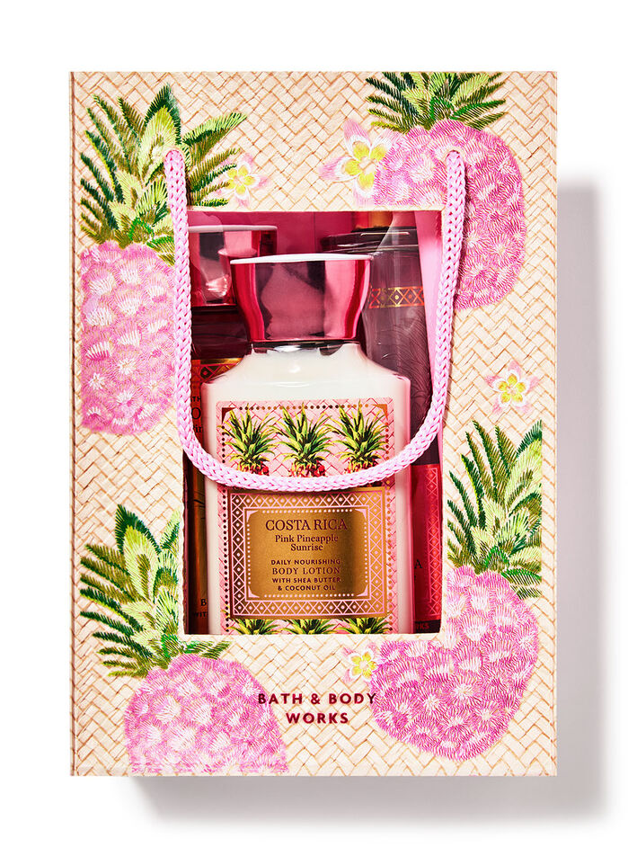 Pink Pineapple Sunrise PRODOTTI PER IL CORPO/Set regalo/Cofanetti Corpo Bath & Body Works