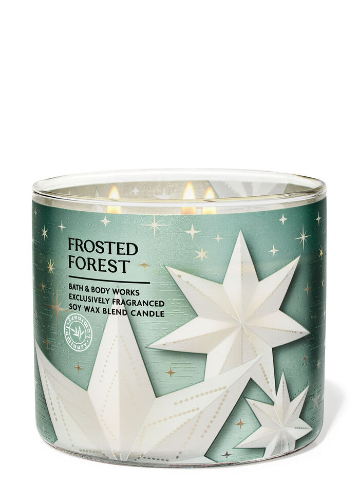 Frosted Forest Home Fragrance/Candles/3-wick candles Bath & Body Works