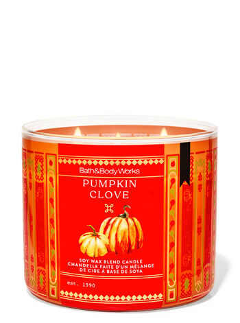Pumpkin Clove CANDELE/Tutte le Candele/Candela a Tre Stoppini Bath & Body Works1