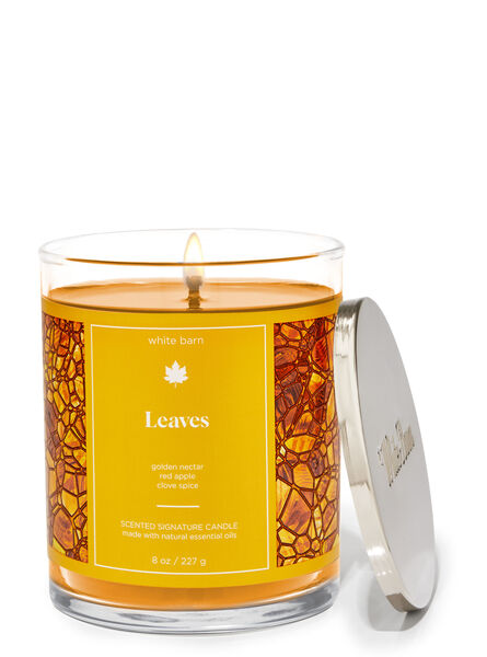 Leaves profumazione ambiente in evidenza white barn Bath & Body Works