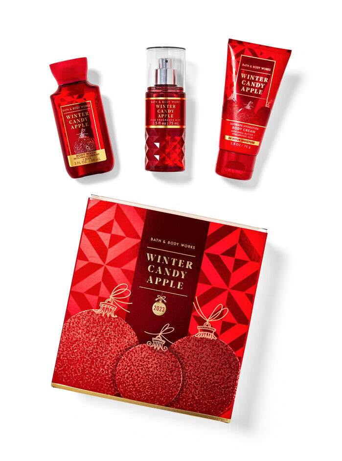 Winter Candy Apple PRODOTTI PER IL CORPO/Set regalo/Cofanetti Corpo Bath & Body Works