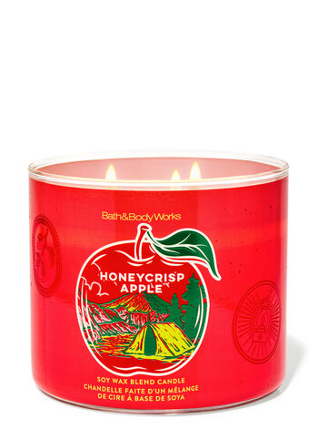 Honeycrisp Apple Home Fragrance/Candles/3-wick candles Bath & Body Works1