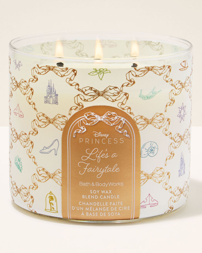 Life's a Fairytale CANDELE/Tutte le Candele/Candela a Tre Stoppini Bath & Body Works