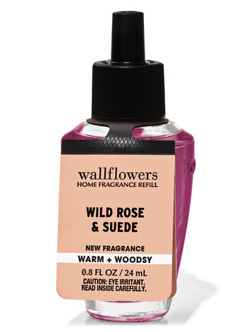 Wild Rose &amp; Suede home fragrance home & car air fresheners wallflowers refill Bath & Body Works1