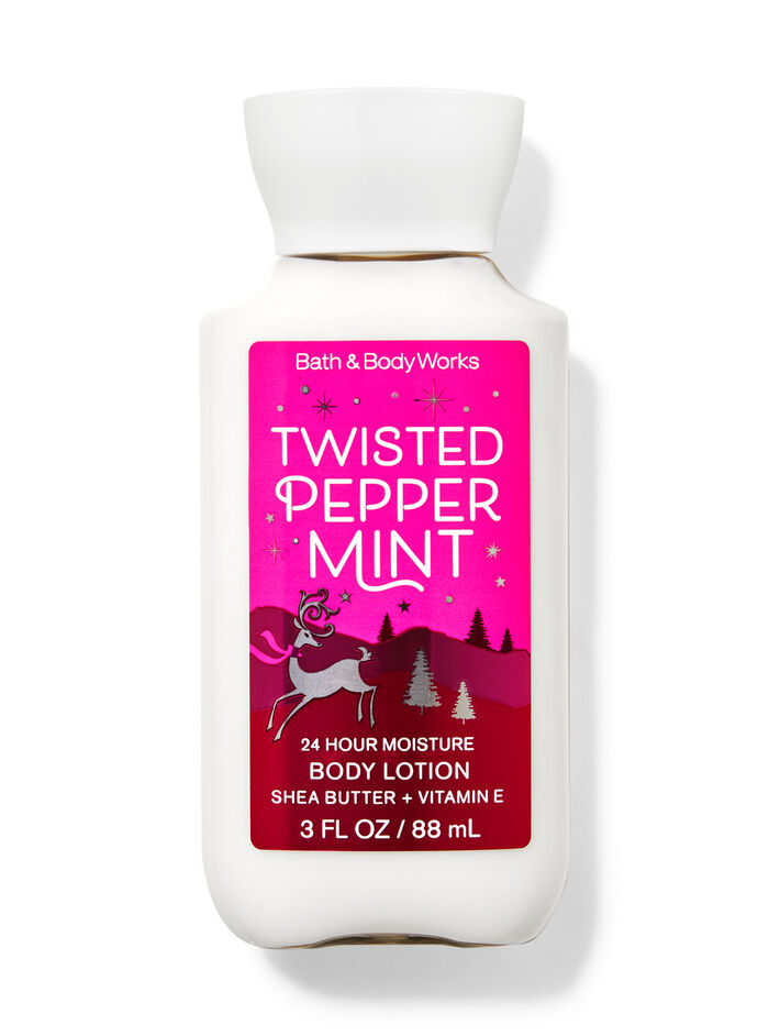 Twisted Peppermint body care explore body care Bath & Body Works