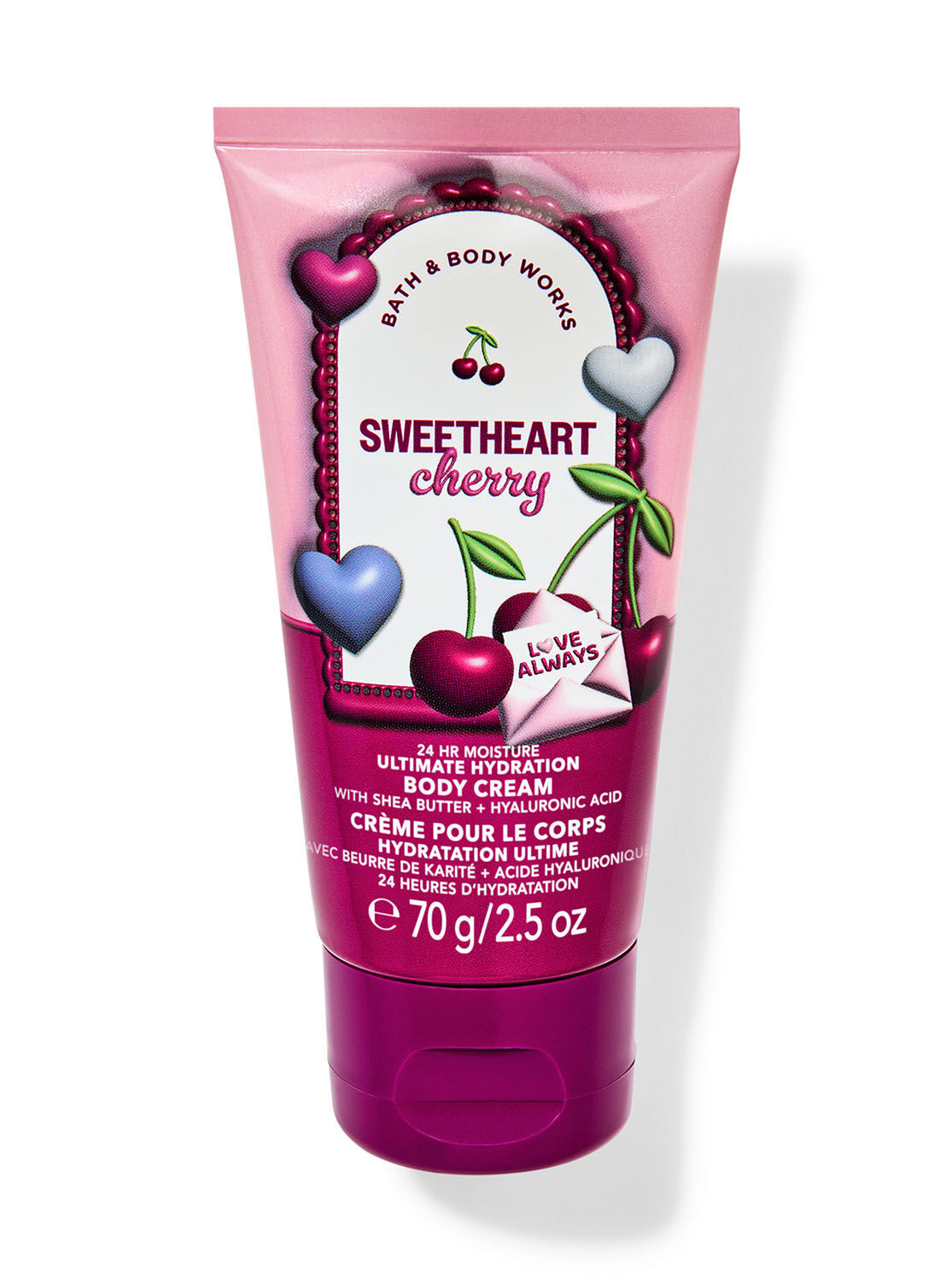 Travel Size Ultimate Hydration Body Cream Sweetheart Cherry | Bath