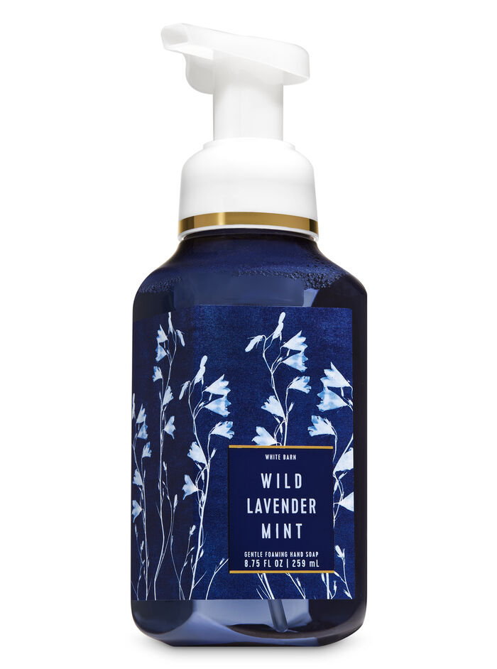 Gentle Foaming Hand Soap Wild Lavender Mint Bath Body Works Italy