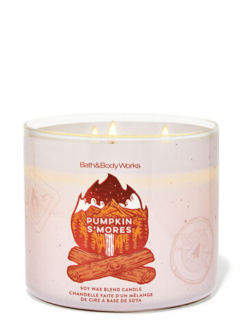 Pumpkin S'mores Home Fragrance/Candles/3-wick candles Bath & Body Works1