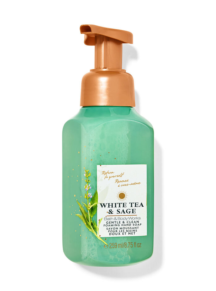 White Tea & Sage Hand Soaps & Sanitizers/Hand soaps/Foam soaps Bath & Body Works