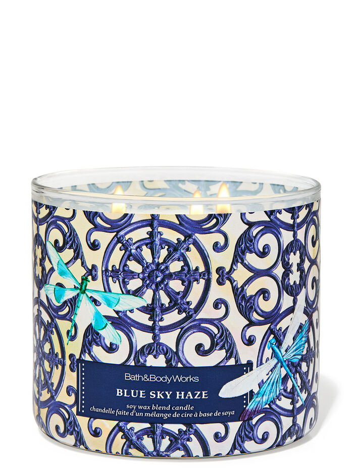 Blue Sky Haze Home Fragrance/Candles/3-wick candles Bath & Body Works