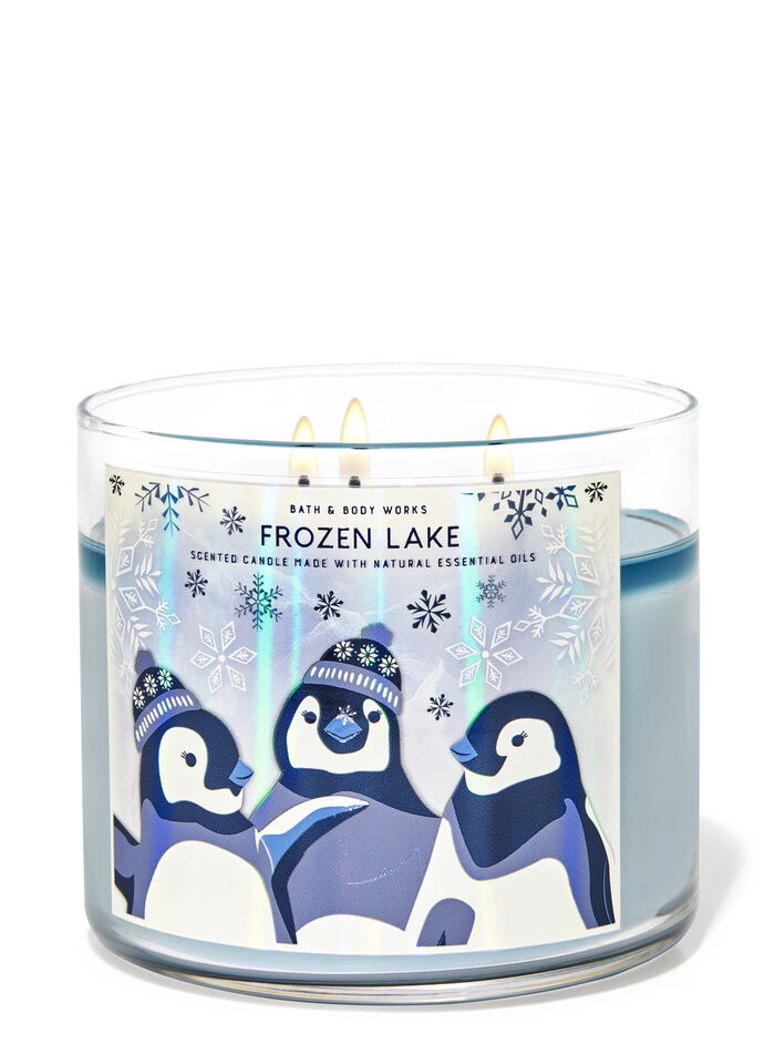 Frozen Lake Home Fragrance/Candles/3-wick candles Bath & Body Works
