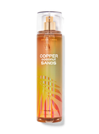 Copper Coconut Sands prodotti per il corpo fragranze corpo acqua profumata e spray corpo Bath & Body Works1