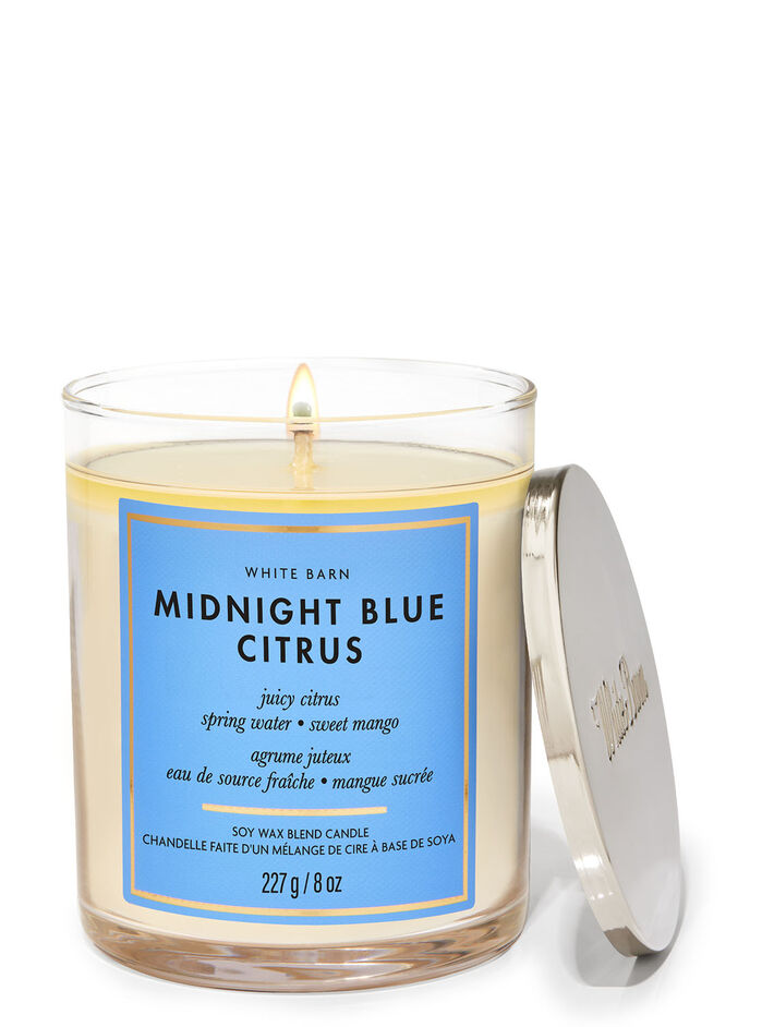 Midnight Blue Citrus Home Fragrance/Candles/1-wick candles Bath & Body Works