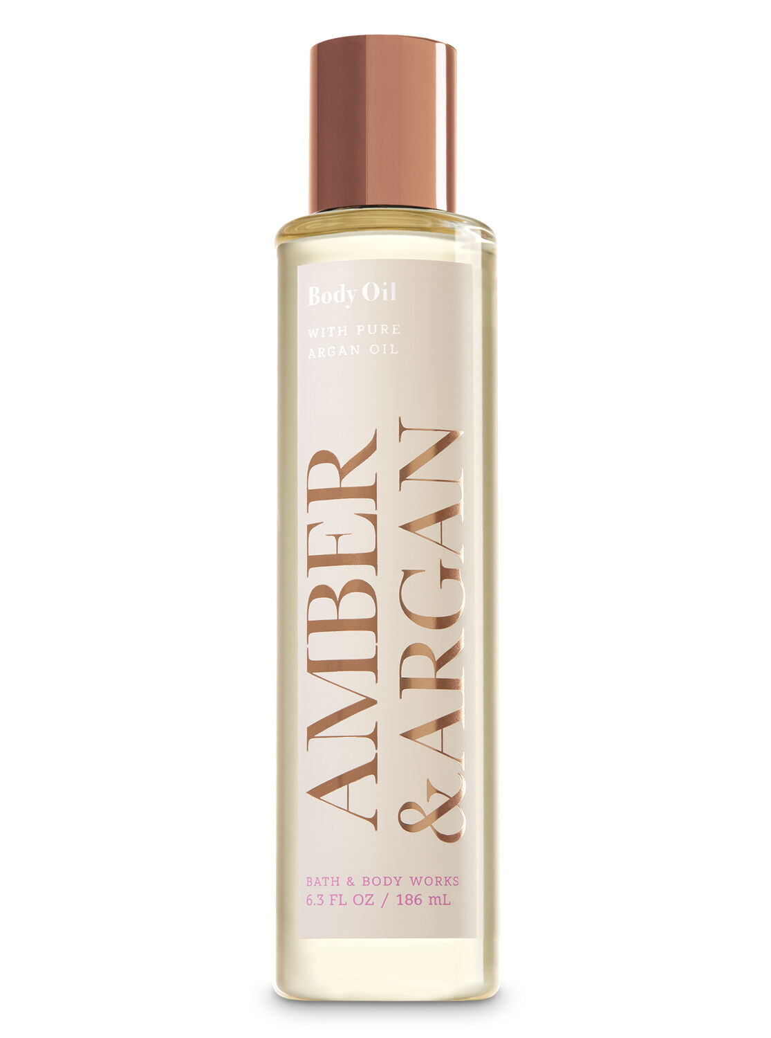 Amber and argan perfume bath and shop body works