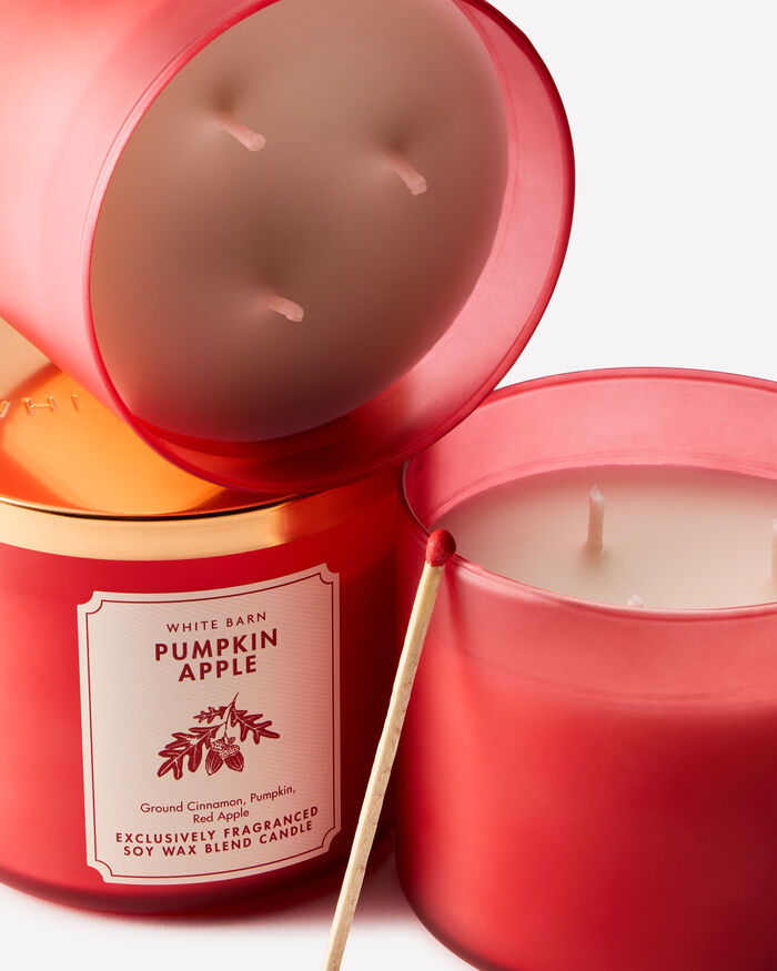 Pumpkin Apple CANDELE/Tutte le Candele/Candela a Tre Stoppini Bath & Body Works