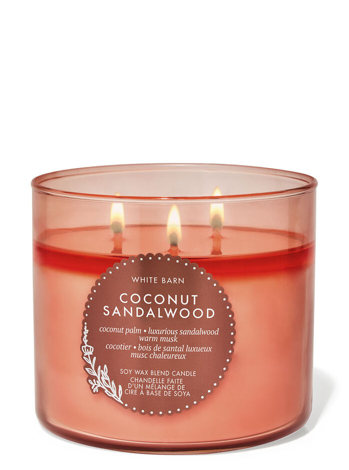 Coconut Sandalwood Home Fragrance/Featured/White Barn collection Bath & Body Works