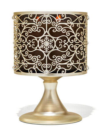 Ornate Snowflake Scroll Pedestal gifts collections gifts for home Bath & Body Works1