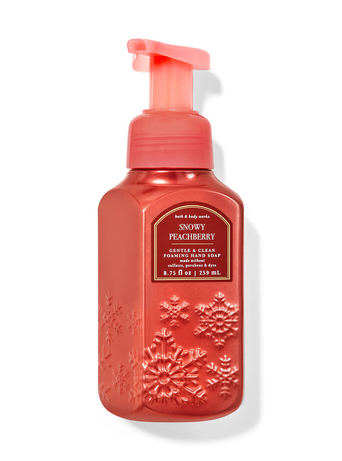 Snowy Peach Berry Hand Soaps & Sanitizers/Hand soaps/All hand soaps Bath & Body Works