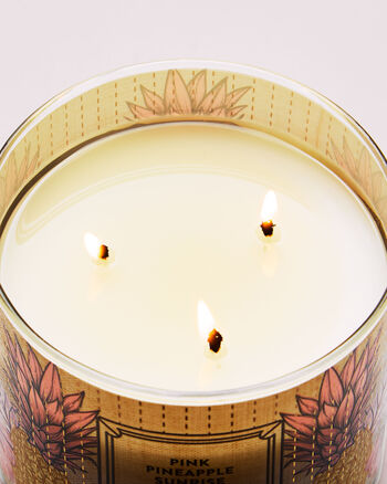 Pink Pineapple Sunrise CANDELE/Tutte le Candele/Candela a Tre Stoppini Bath & Body Works3