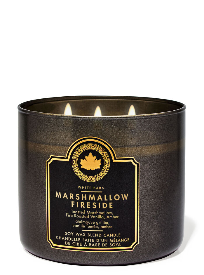 Marshmallow Fireside Home Fragrance/Featured/White Barn collection Bath & Body Works
