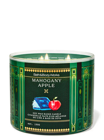 Mahogany Apple Home Fragrance/Candles/3-wick candles Bath & Body Works1