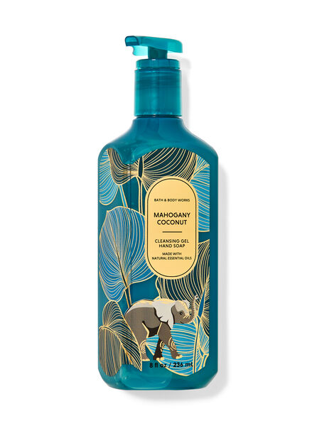 Mahogany Coconut fragranza Sapone mani detergente in gel
