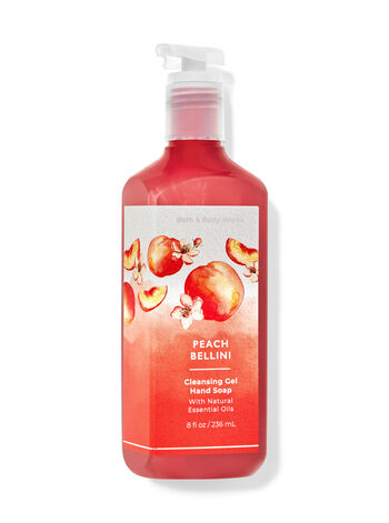 Peach Bellini fragrance Cleansing Gel Hand Soap