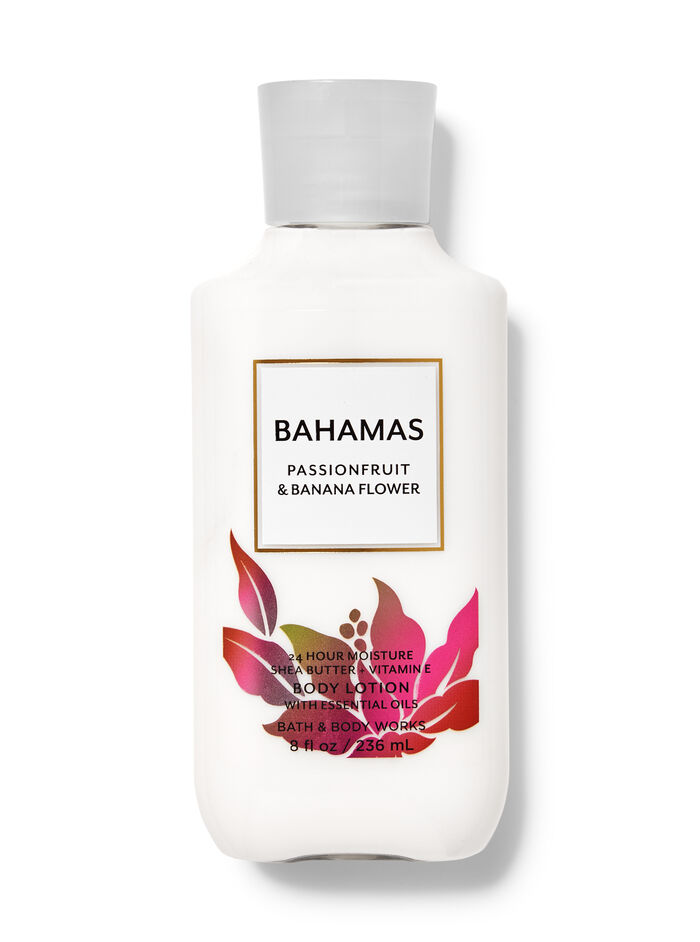 Bahamas Passionfruit & Banana Flower fragranza Latte corpo