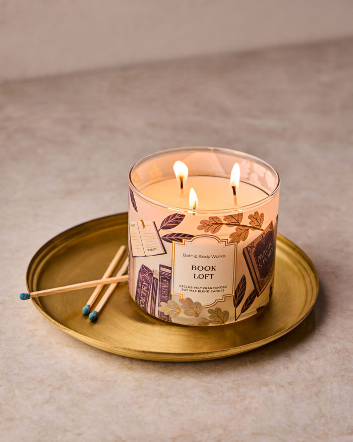 Book Loft CANDELE/Tutte le Candele/Candela a Tre Stoppini Bath & Body Works