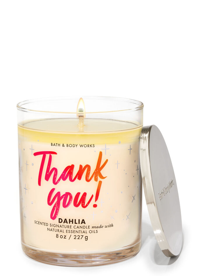 Dahlia Home Fragrance/Candles/1-wick candles Bath & Body Works