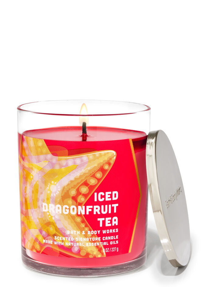 Iced Dragonfruit Tea Home Fragrance/Candles/1-wick candles Bath & Body Works
