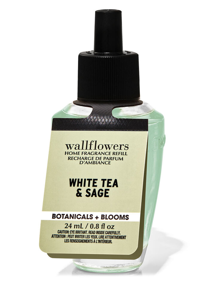 White Tea & Sage Home Fragrance/Home & Car Air fresheners/Wallflowers refill Bath & Body Works