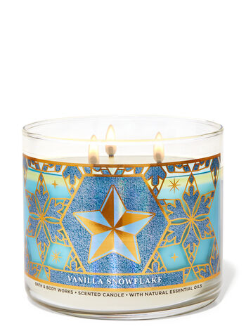 Vanilla Snowflake Home Fragrance/Candles/All candles Bath & Body Works1