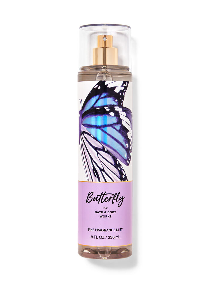Butterfly prodotti per il corpo fragranze corpo acqua profumata e spray corpo Bath & Body Works