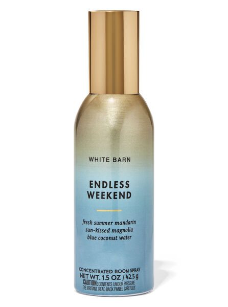 Endless Weekend profumazione ambiente profumatori ambienti deodorante spray Bath & Body Works