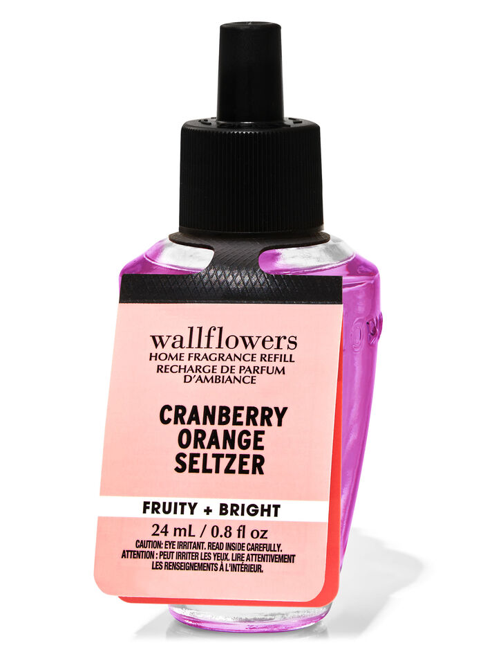 Cranberry Orange Seltzer Home Fragrance/Home & Car Air fresheners/Wallflowers refill Bath & Body Works