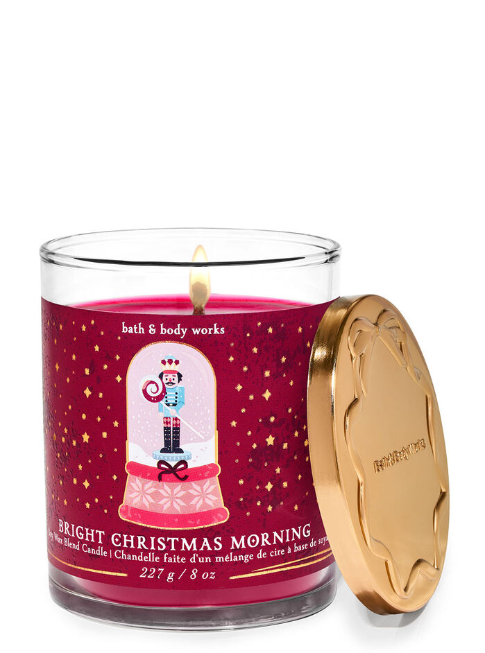 Bright Christmas Morning Home Fragrance/Candles/1-wick candles Bath & Body Works