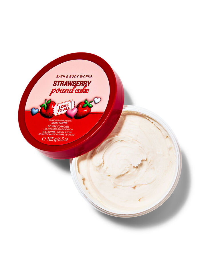 Strawberry Pound Cake Body care/Moisturizers/Body cream Bath & Body Works
