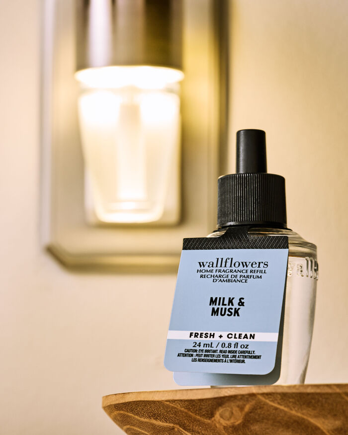 Milk & Musk Home Fragrance/Home & Car Air fresheners/Wallflowers refill Bath & Body Works
