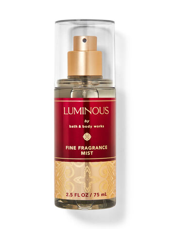 Luminous body care featuring travel size Bath & Body Works1